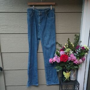 Strenesse Stretch Bootcut Jeans back seam